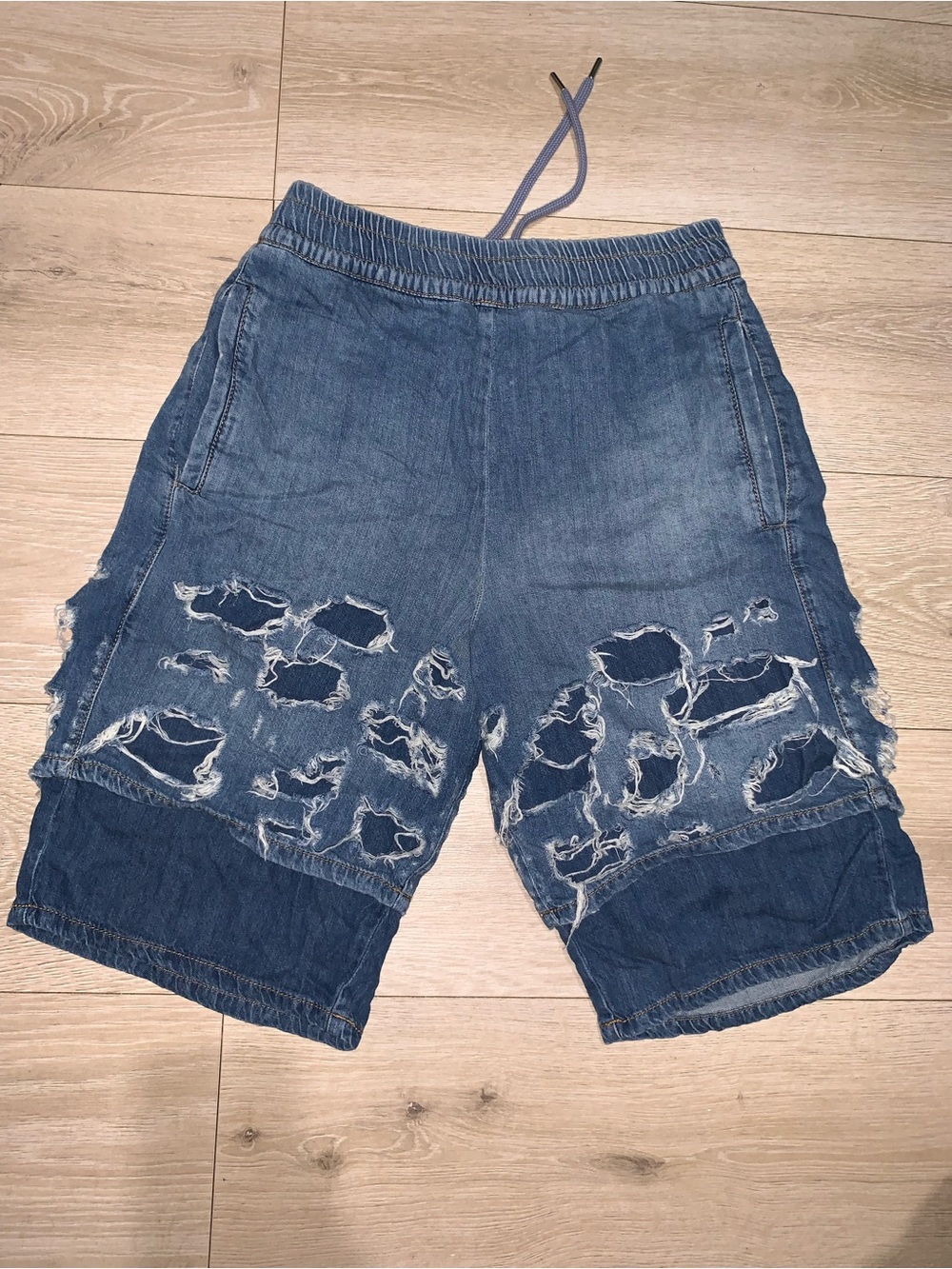 Diesel D-Horty Denim Shorts Size: 26 Waist